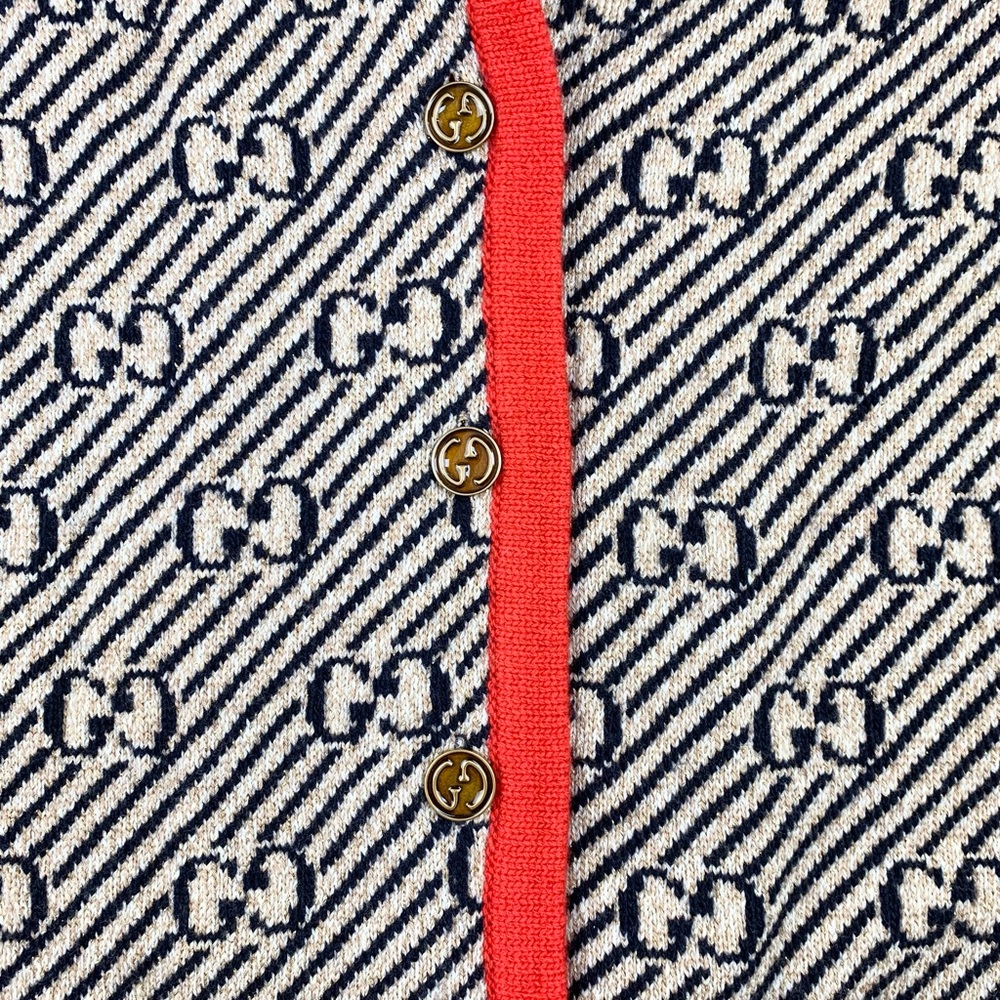 GUCCI *Like New* Wool Logo Jacket - Picture 6 of 14